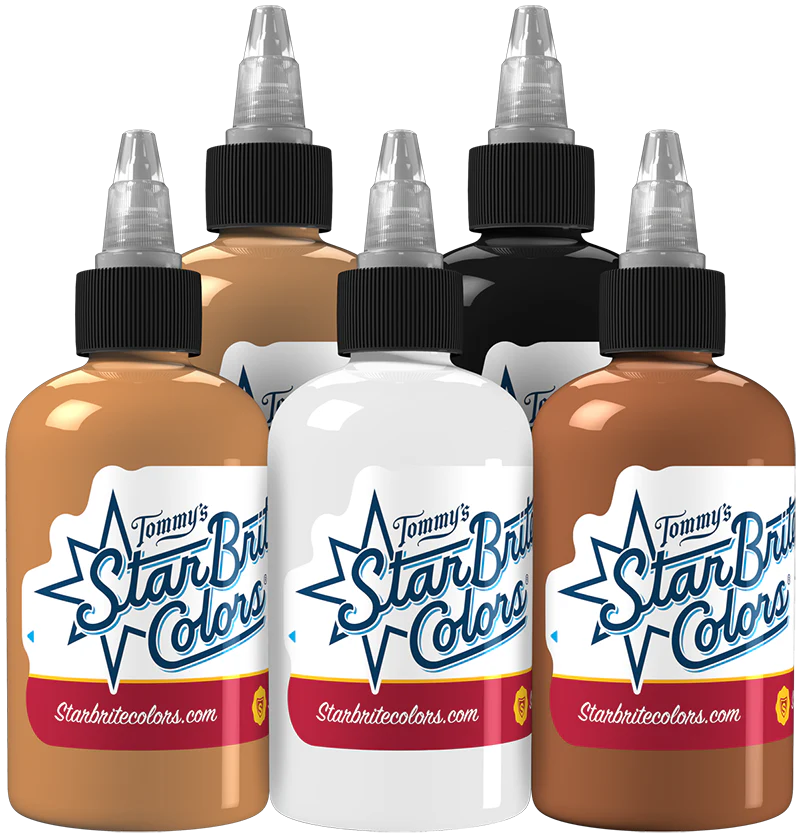 Starbrite Colors Tattoo Ink - Flesh Tones - Short Dated