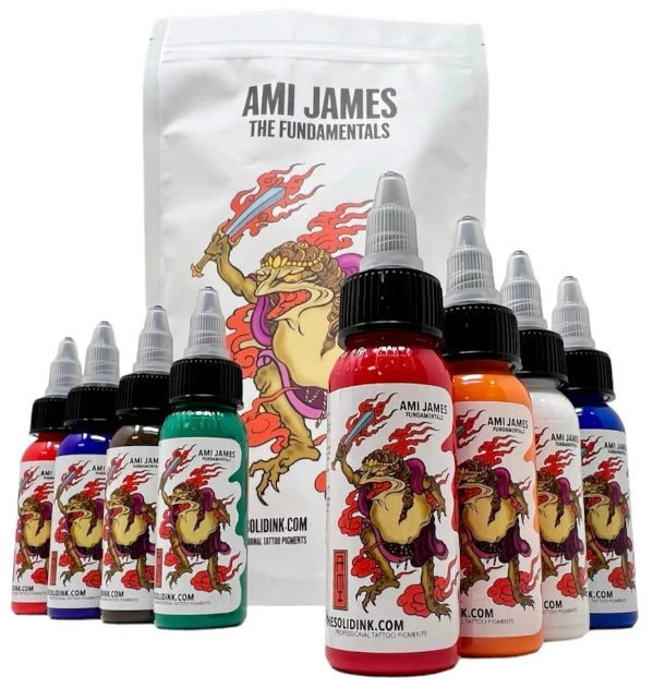 Solid Ink Ami James  8 Fundamental Colour Set