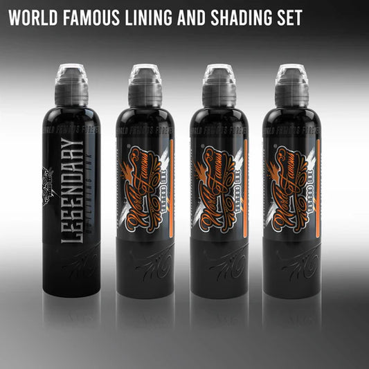 World Famous Ink Lining And Shading Set 1oz