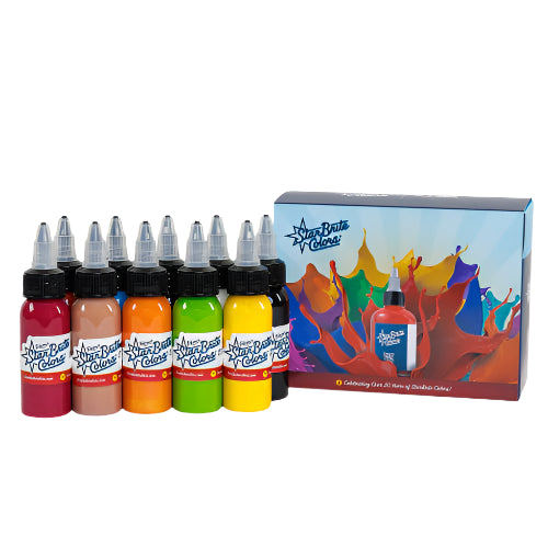 Starbrite Colors Tattoo Ink - Starter Set 1/2oz