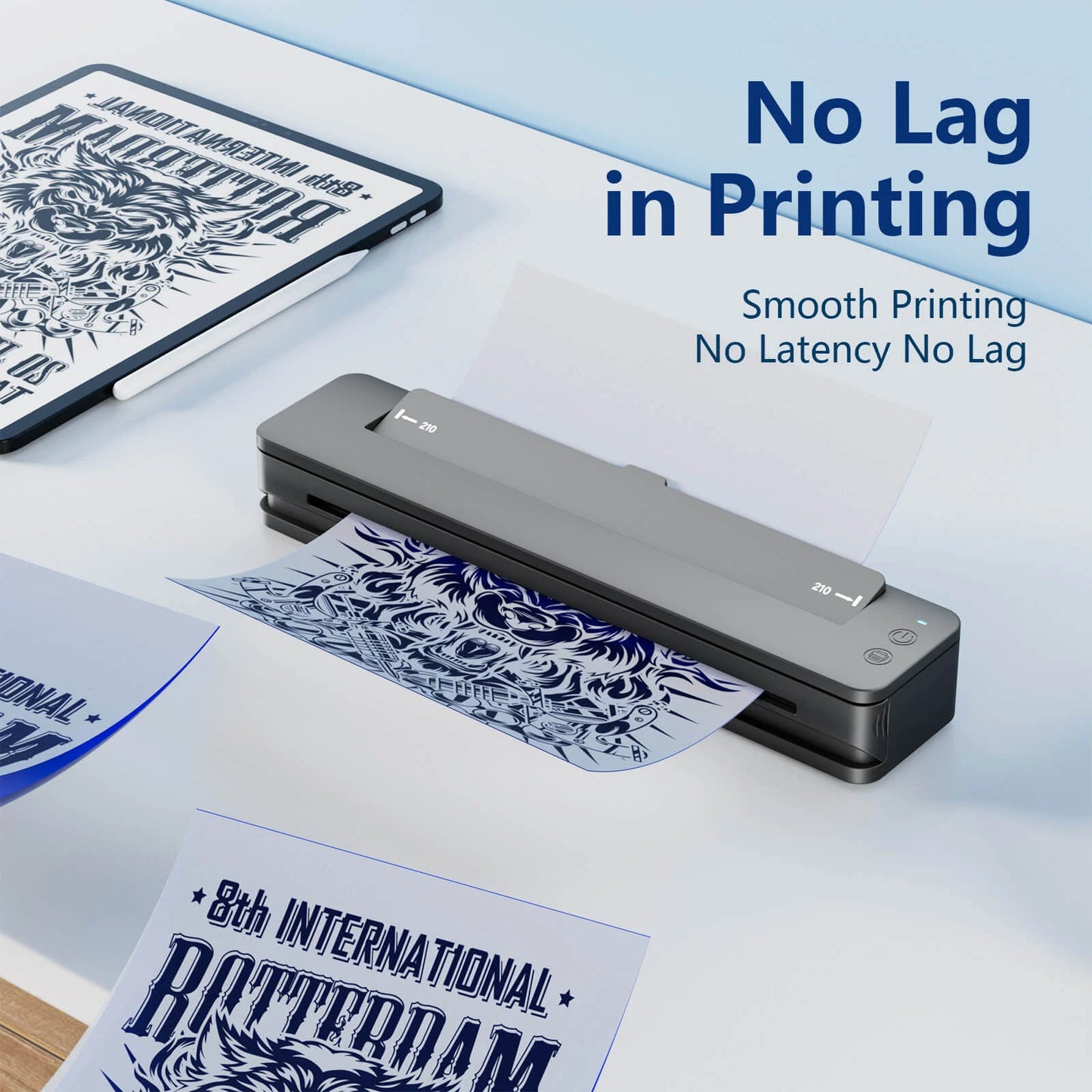 CNC T106 Portable Bluetooth Tattoo Stencil Printer