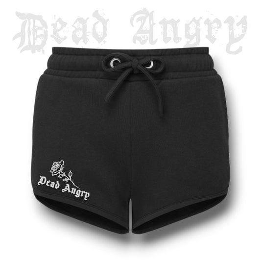 DEAD ANGRY - RETRO ROSE Womens Shorts