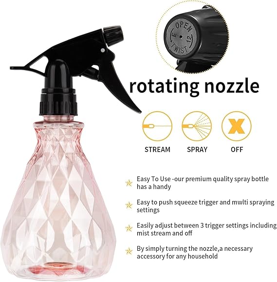 Elegance Adjustable Spray Bottle 500ml