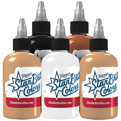 Starbrite Colors Tattoo Ink - Skintone Set