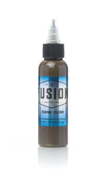 Fusion Ink Dark Olive 1oz - Tattoo Everything Supplies