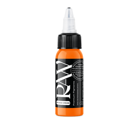 RAW Tattoo Ink - Orange Cream - Tattoo Everything Supplies