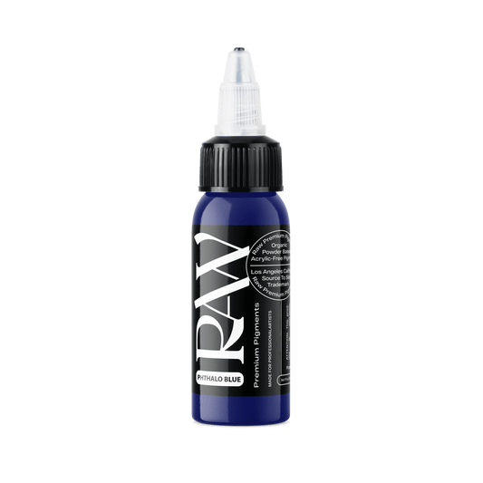 RAW Tattoo Ink - Phthalo Blue - Concentrate - Tattoo Everything Supplies