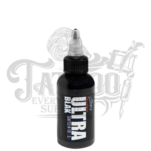 Eternal Ink - Tattoo Ink in Pitch Black - Concentrate, Size 8 oz