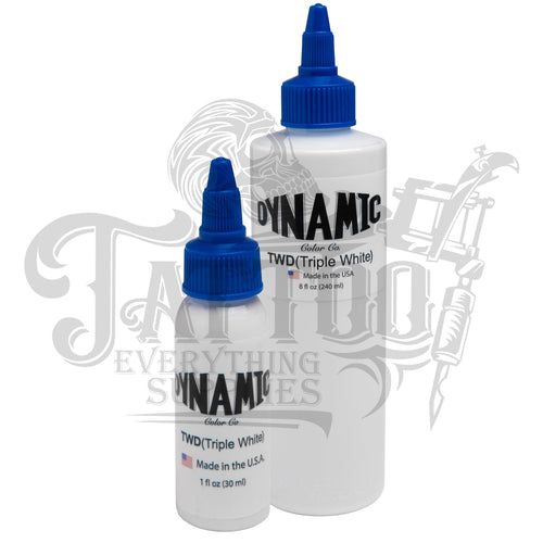 Dynamic Ink 1oz Tattoo Ink Bottle - White