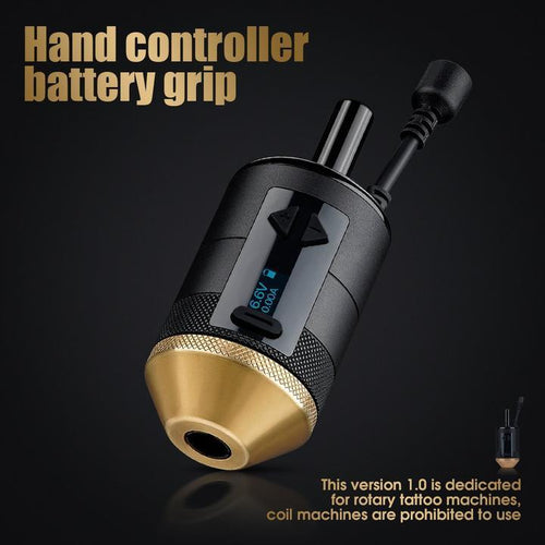 Hand Battery Grip by Mast For Standard Needles – Tattoo Everything