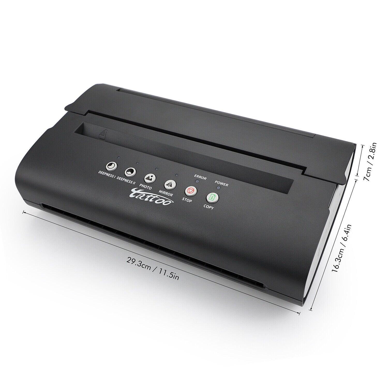 MT200 Tattoo Stencil Printer Transfer Thermal Copier Machine – Tattoo  Everything Supplies